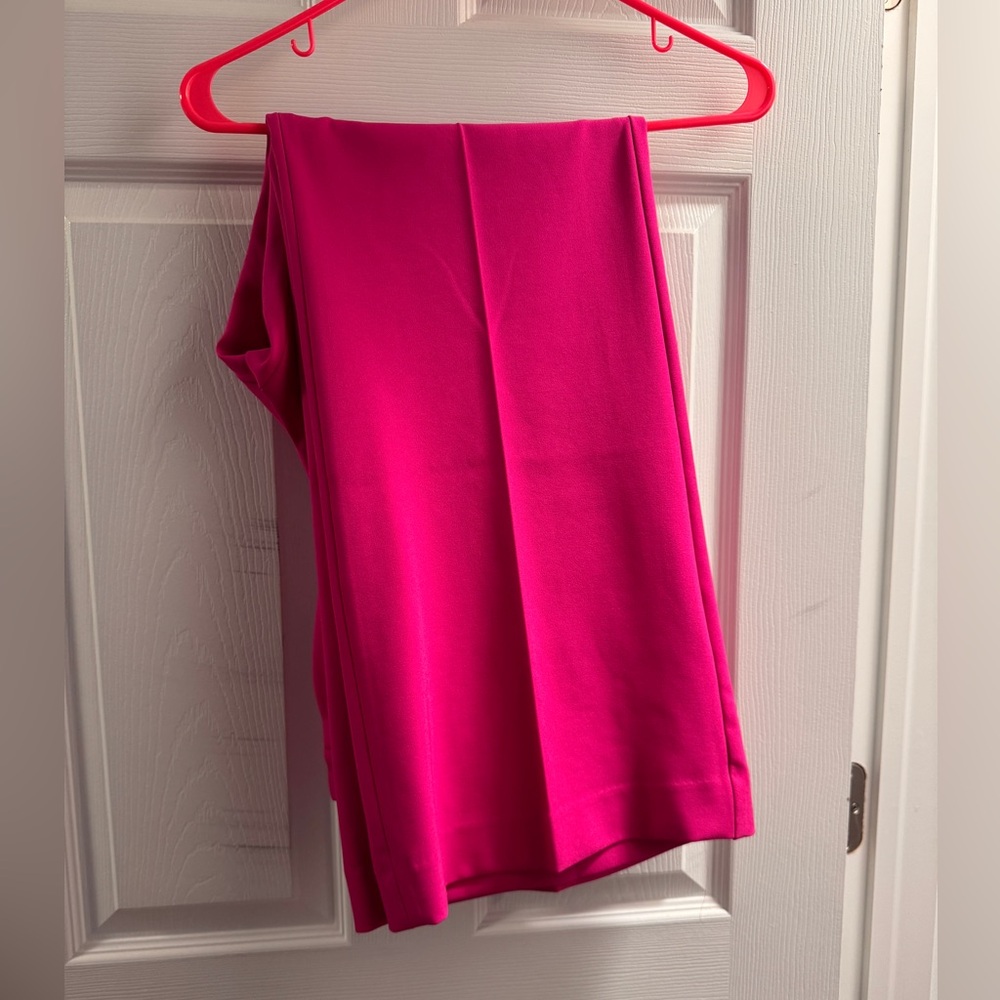 Express wide leg trousers in hot Pink